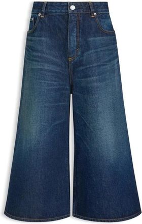 Alaia Wide Jeans - Dames - Cropped Jeans - Blauw - W26 - Jeans