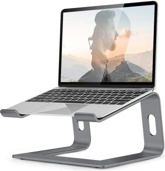 OEM Soporte Para Port&aacute;til Compatible Con Macbook Pro/air, Hp, Matebook Y Todos Los Port&aacute;tiles Lenovo De 10 Y 17 Pulgadas (gris)