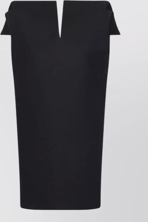 Balenciaga silk-blend strapless mini dress