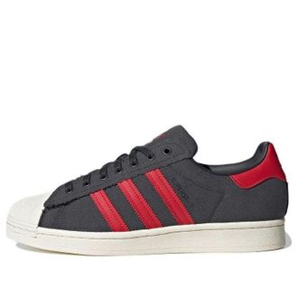 adidas originals Superstar Shoes Black Red White HR0462