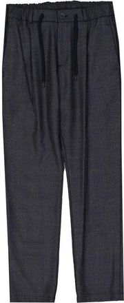 Herno Broeken, Heren, Grijs, L, Wol, Virgin Wool Casual Pants