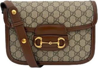 Gucci Pre-owned Vintage Crossbody Bag - Dames - Vintage Schoudertas - Beige - ONE Size - Vintage