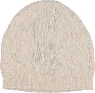 Gran Sasso Dames, Accessoires, Beige, Maat: 42 CM Wol