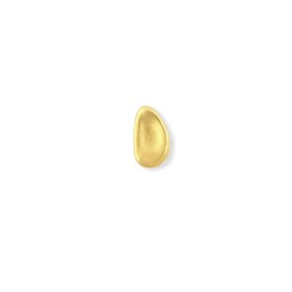 Cortana Mizar izda- ovaal gouden oorbel- - Dames - Oorbellen - Geel - ONE Size - Accessoires