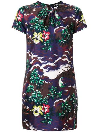 Dsquared2 Vestito stampato - Viola
