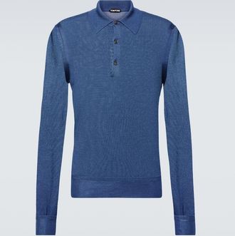 Tom Ford Cashmere and silk polo sweater