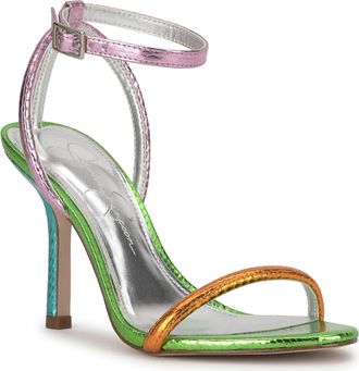 Jessica Simpson Baharia Sandal in Bright Tange at Nordstrom, Size 7.5