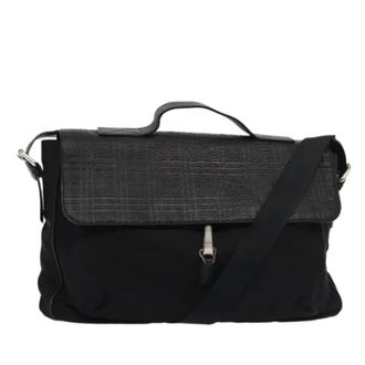 Burberry Pre-owned Cross Body Bags, female, Black, Size: ONE SIZE Pre-owned Vintage Hand Bag