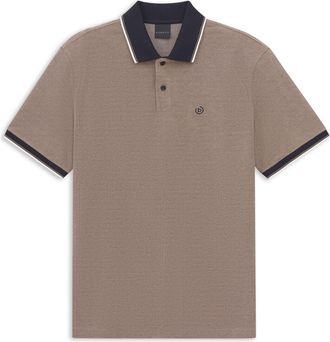Bugatti Herren Polo shirt modern fit met subtiel borduursel