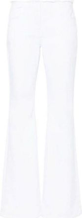Givenchy Low Waist Denim Pants Without Waistband White, Size 27