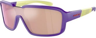 Arnette Mens Multicolor Resin Sunglasses - Multicolour - One Size
