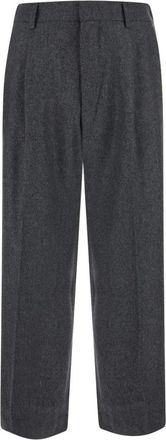 Nn.07 Pantalones de Pinzas con Dobladillo Ancho - Trousers - Hombre - Gris - W30