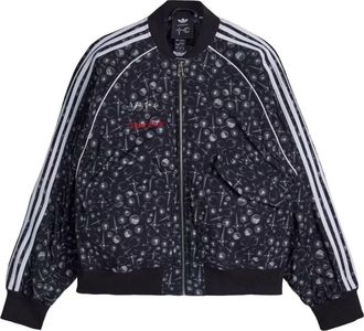 adidas x Thug Club Superstar Jacket Asia Sizing Black White KF6915