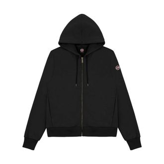 Colmar Hoodie met volledige rits - Heren - Sportshirts - Zwart - 3XL - Katoen - Fitness