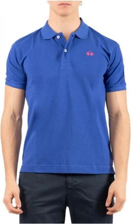 La Martina Hombre, Camisetas, Azul, Talla: L