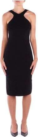 Ralph Lauren Zwarte jurken - Dames - Casual kleedjes - Zwart - M - Nylon - Kleedjes