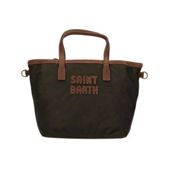 Saint Barth City Bag Mini - Bags - Mujer - Marr&oacute;n - ONE SIZE