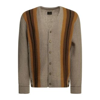 Needles C&aacute;rdigan de Rayas - Knitwear - Hombre - Beige - L