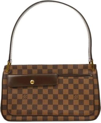 Louis Vuitton Pre-owned Shoulder Bags, female, Brown, Size: ONE SIZE Pre-owned Vintage Canvas Shoulder Bag