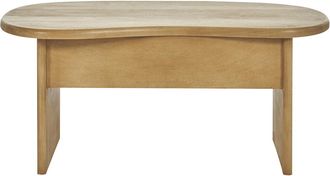 Miliboo Mesa De Centro Elevable Con Almacenaje De Madera Maciza De Mango 95 Cm Kokoa