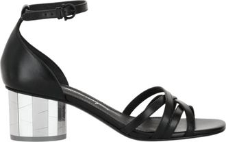 Ferragamo Womens Ankle Strap Sandal In Black