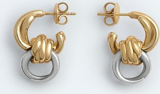 Bottega Veneta Knot Earrings - Silver - Women - 100% Sterling Silver