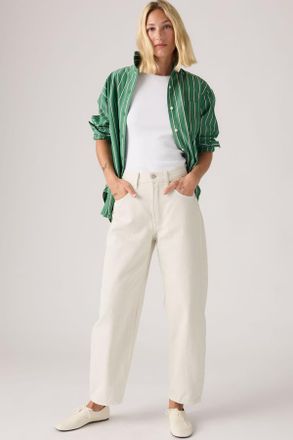 Levi's Vaqueros tobilleros Taper de los 80 - Mujer - 23X26 - Blanco / Mountain Side
