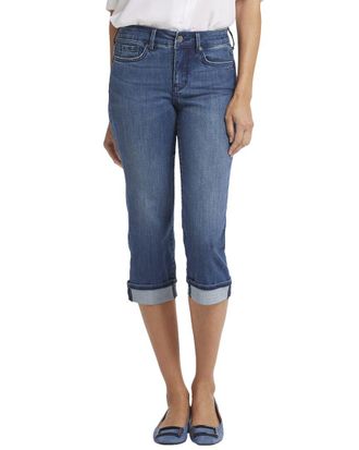 NYDJ Petite Marilyn Blue Ridge Crop Jean