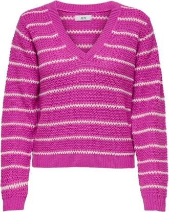Jacqueline de Yong Mujer, Jerseys, P&uacute;rpura, Talla: L