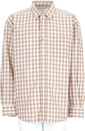 Sunflower New Base Checkered Long-Sleeve Cotton Shirt