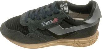 Autry Reelwind Low - Heren - Sneakers - Groen - 42 EU - Katoen - Schoenen