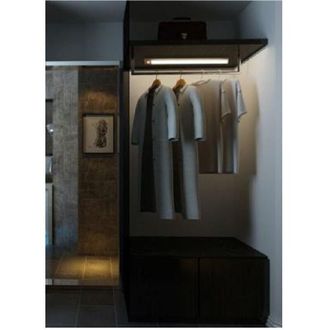 Trade Shop Trade Shop - Lampada Led Armadio 3w Usb Sensore Moviment Crepuscola