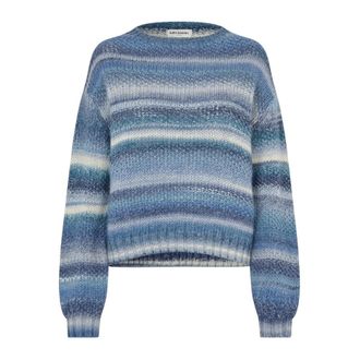 Lollys Laundry Fairhavenll Jumper Lichtblauwe Trui - Dames - Ronde hals truien - Blauw - XS - Wol - Truien & Vesten