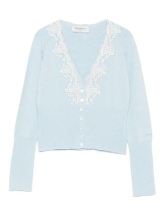 Ermanno Scervino v-neck cardigan - Blue