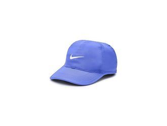 Nike Dri-FIT Club Unstructured Featherlight Cap Baseball Caps Sapphire/White : SM/MD, Polyester