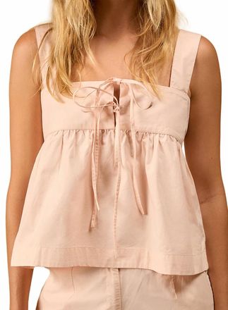 Ciao Lucia Ander Sleeveless Top In Powder