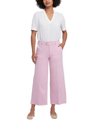 NYDJ Nydj Mona Pink Nectar Wide Leg Jean