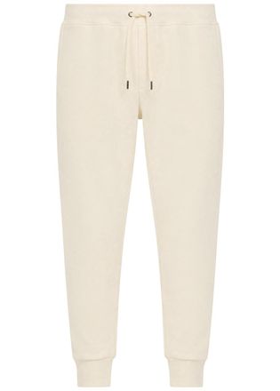 Polo Ralph Lauren Tapered-leg Cotton-blend Sweatpants - Beige - S