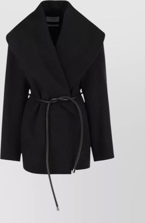 Sportmax virgin wool single breasted coat