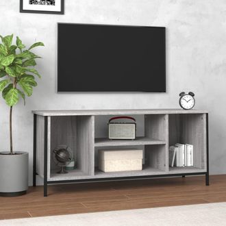 vidaXL Vidaxl - Mueble Para Tv Madera Contrachapada Gris Sonoma 102x35x45 Cm