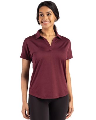 Cutter & Buck Coastline Epic Comfort Recycled Womens Dolman Polo