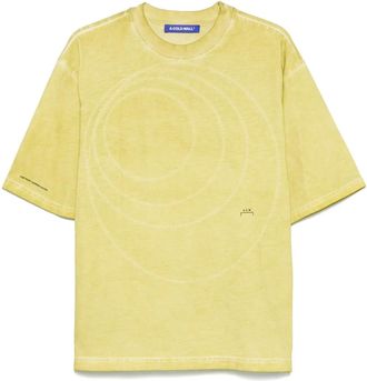 A-Cold-Wall* T-shirt con logo - Verde