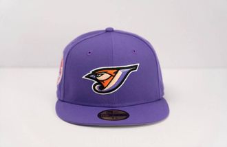 New Era Mens 59Fifty Toronto Blue Jays Fitted Hat In Varsity Purple