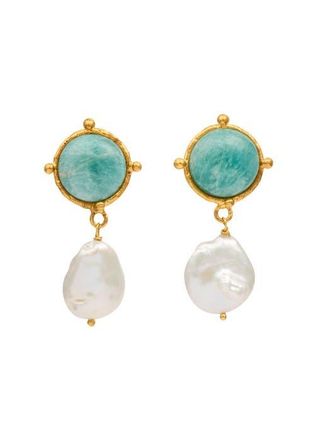 Sylvia Toledano Diane Earrings in Amazonite at Nordstrom