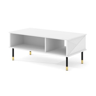Petits Meubles Mesa de centro 110 cm paneles laminados blanco