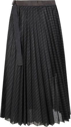 sacai Spun Organza Skirt