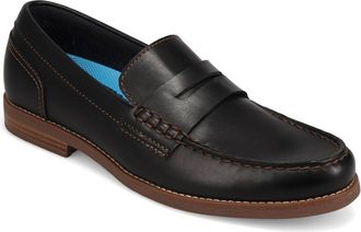 Dockers Mens Pembroke Tumbled Full Grain Dress Penny Loafer