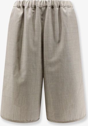 Frankie Shop Bermuda Nelis in lana vergine m&eacute;lange - THE FRANKIE SHOP - gender_Woman