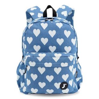 JWorld Unisex Oz 17 Daily Backpack For School And Travel in Denim Heart at Nordstrom