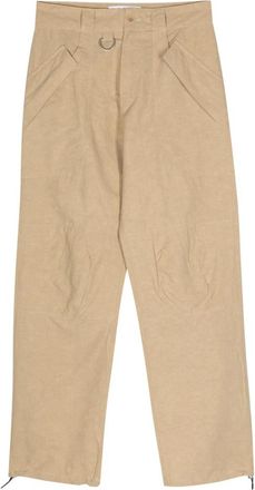 RANRA Stymir Straight Broeken - Heren - Straight fit broeken - Beige - L - Katoen - Broeken